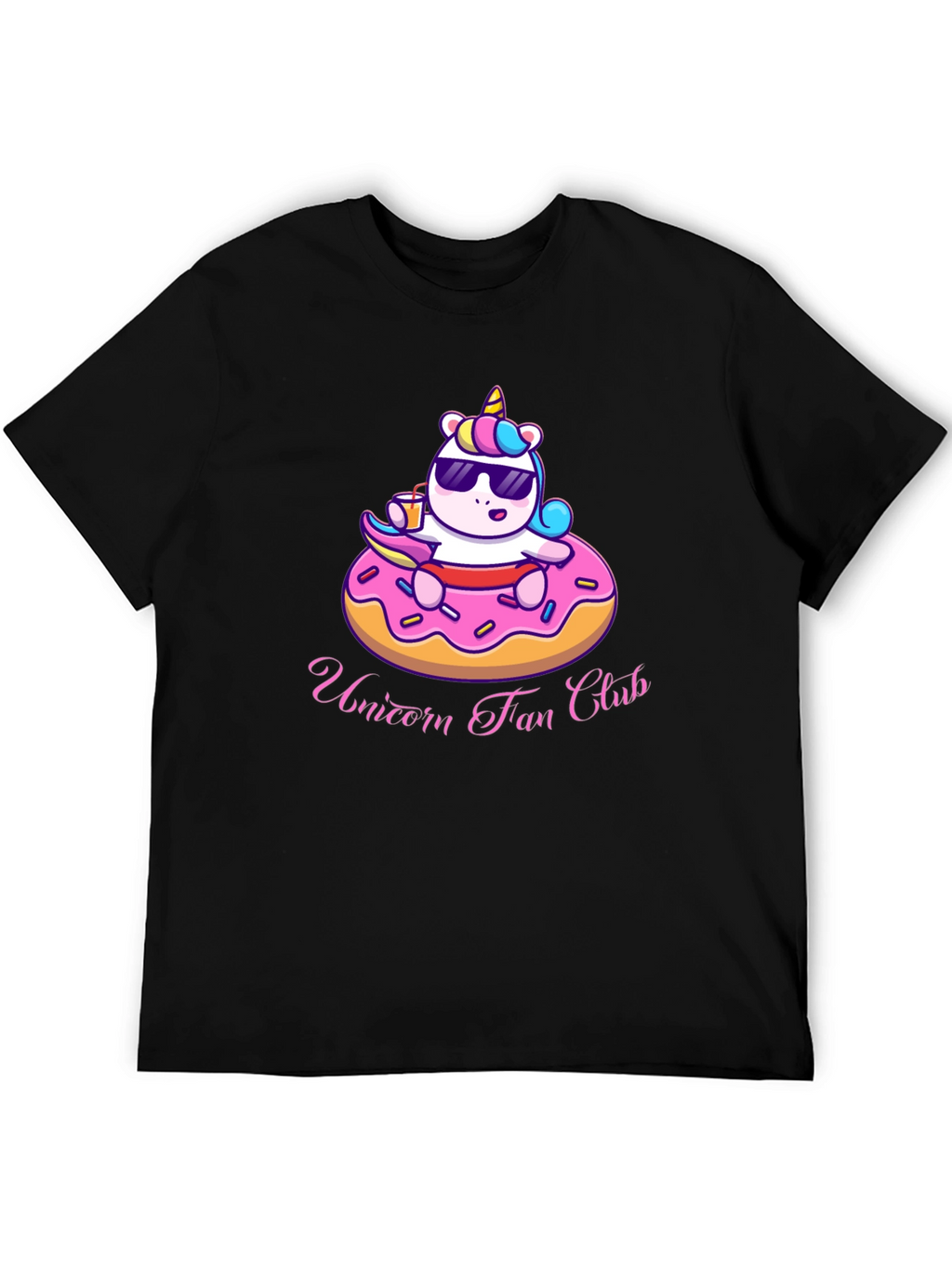 Unicorn Fan Club Donut T-Shirt