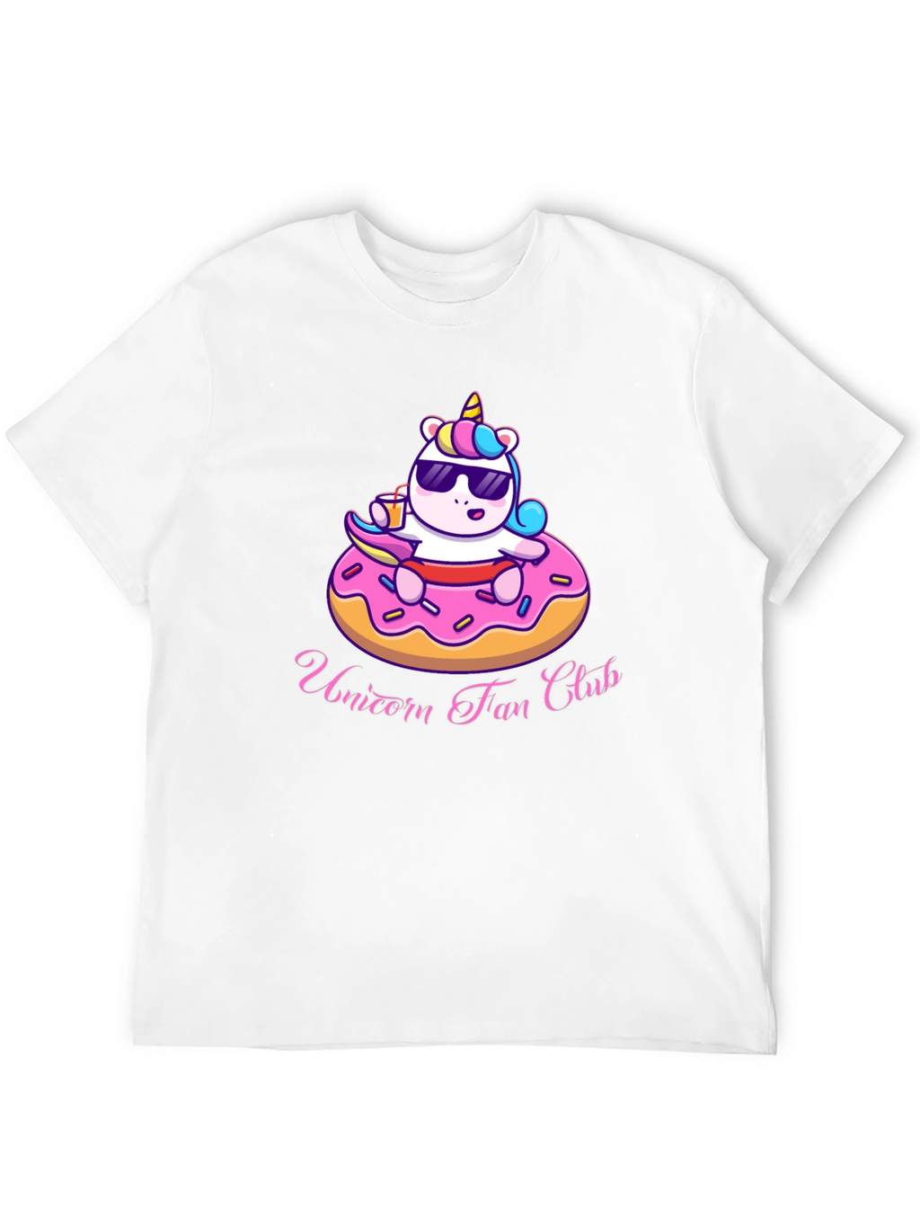 Unicorn Fan Club Donut T-Shirt