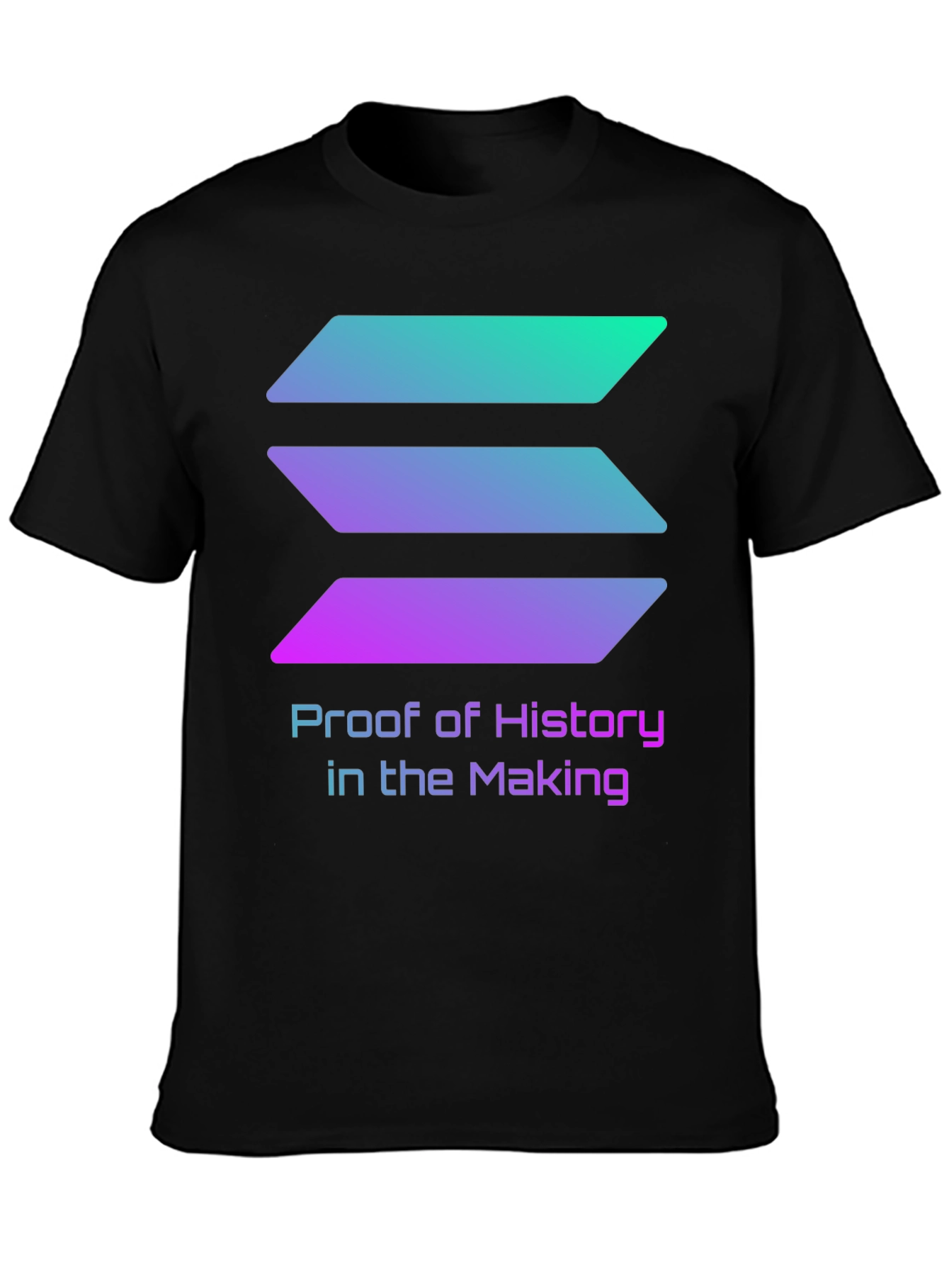 Solana Proof of History Crypto T-Shirt