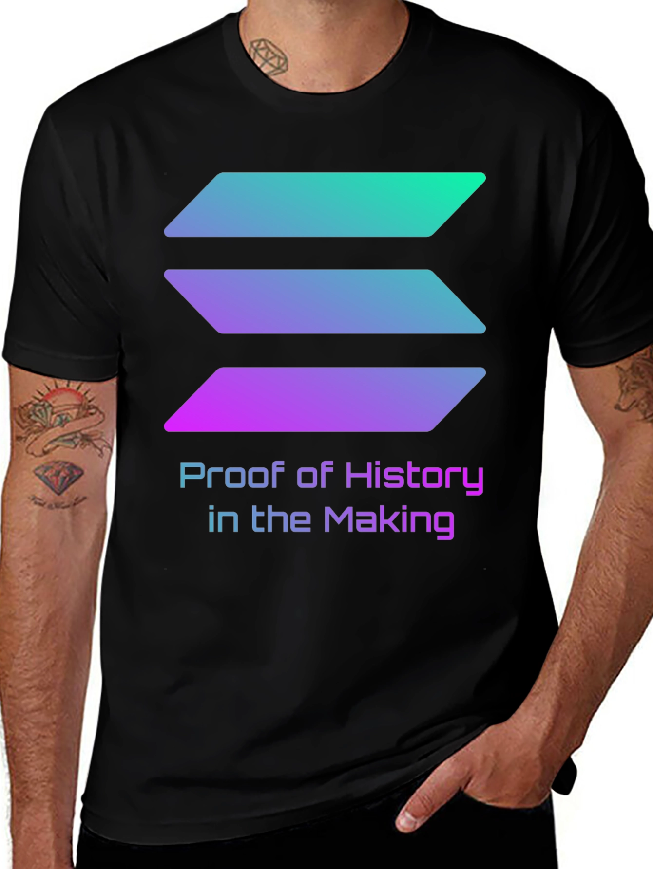 Solana Proof of History Crypto T-Shirt