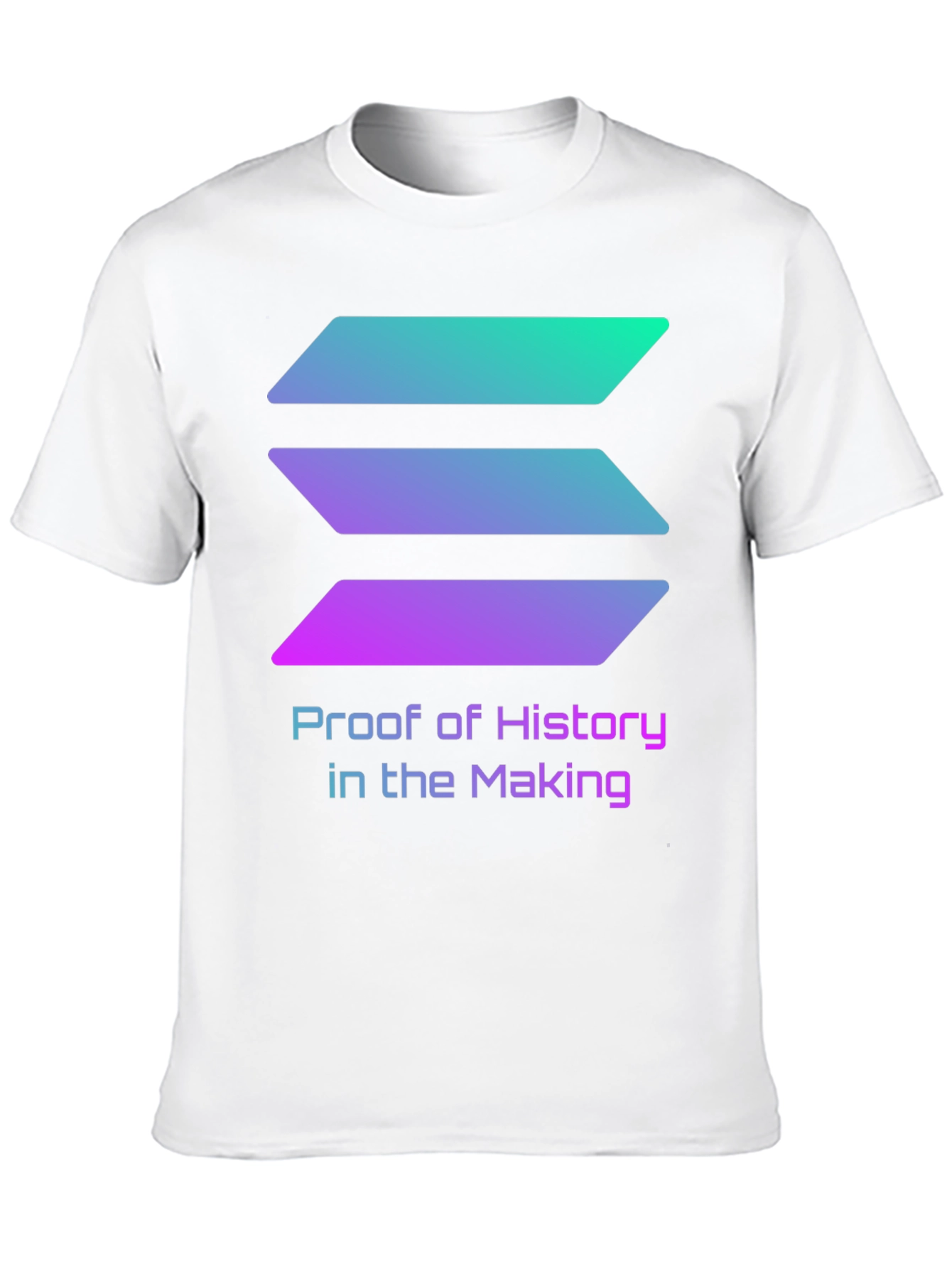 Solana Proof of History Crypto T-Shirt