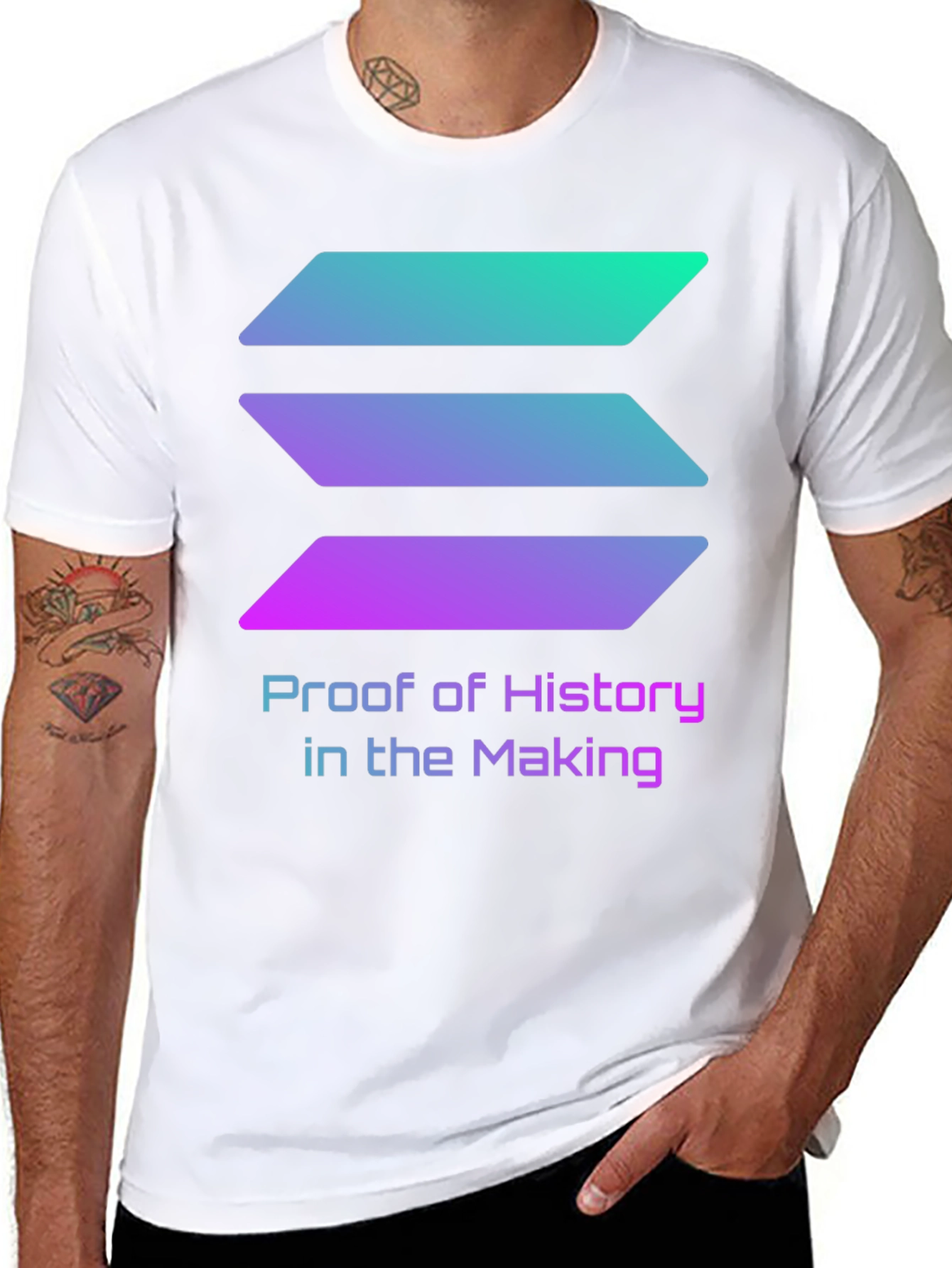 Solana Proof of History Crypto T-Shirt