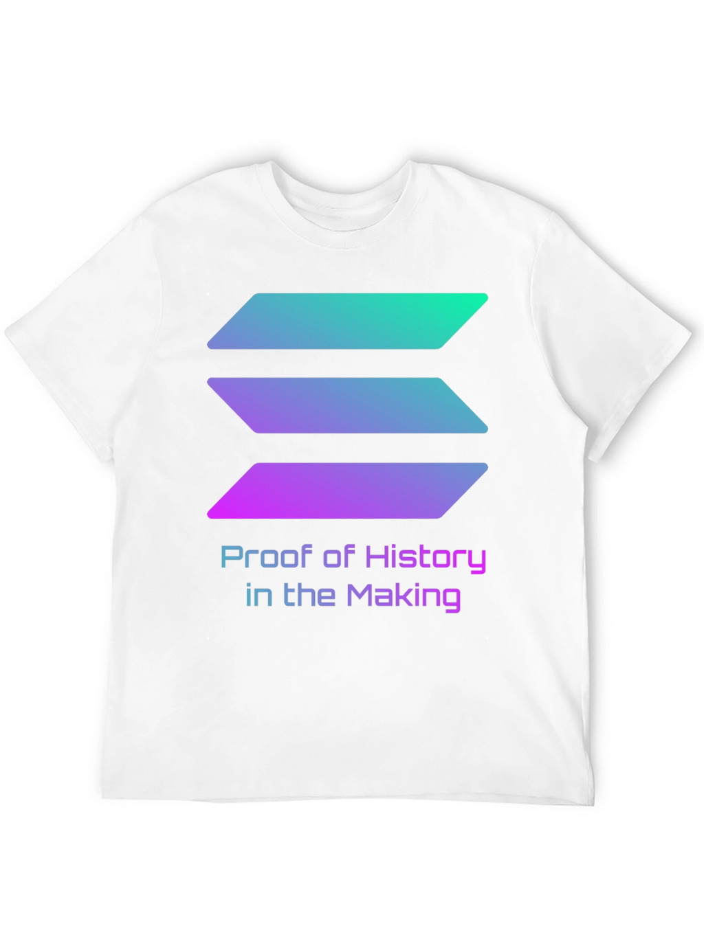 Solana Proof of History Crypto T-Shirt