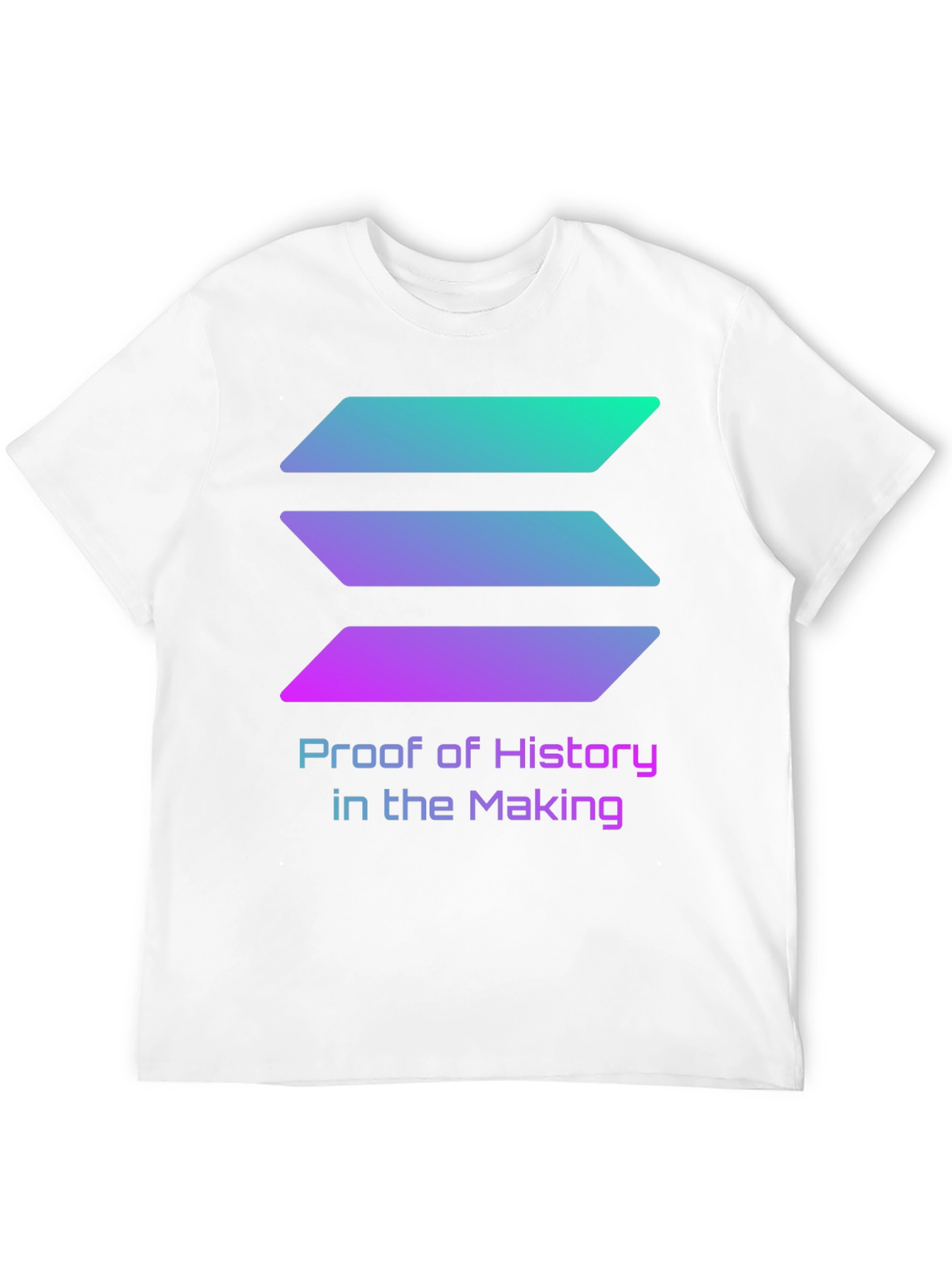Solana Proof of History Crypto T-Shirt