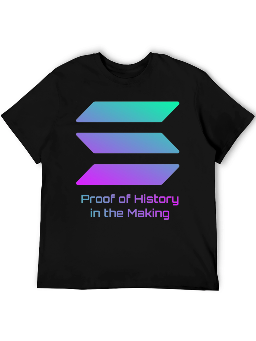 Solana Proof of History Crypto T-Shirt
