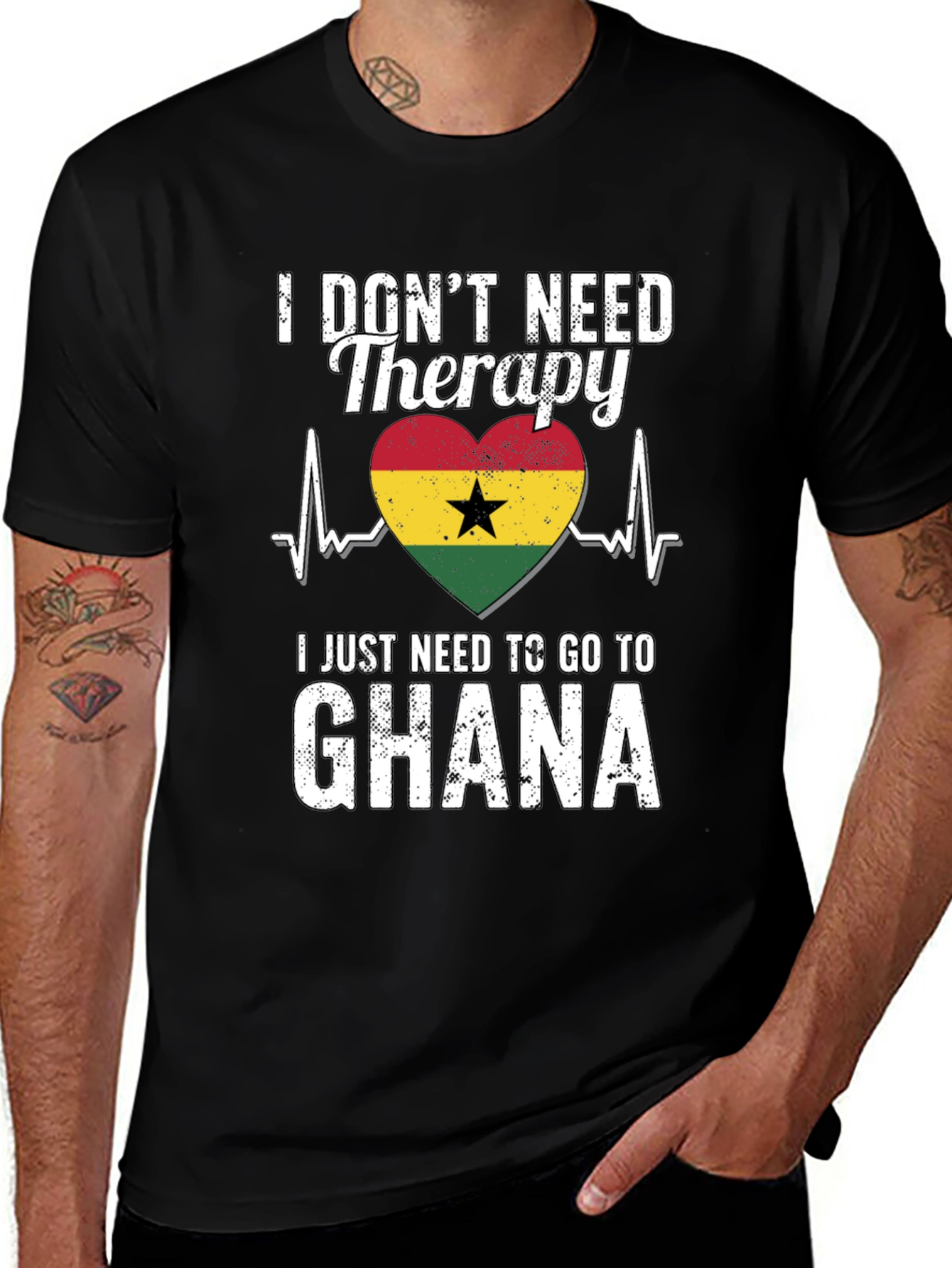 Ghana Therapy T-Shirt: I Need to Go to Ghana