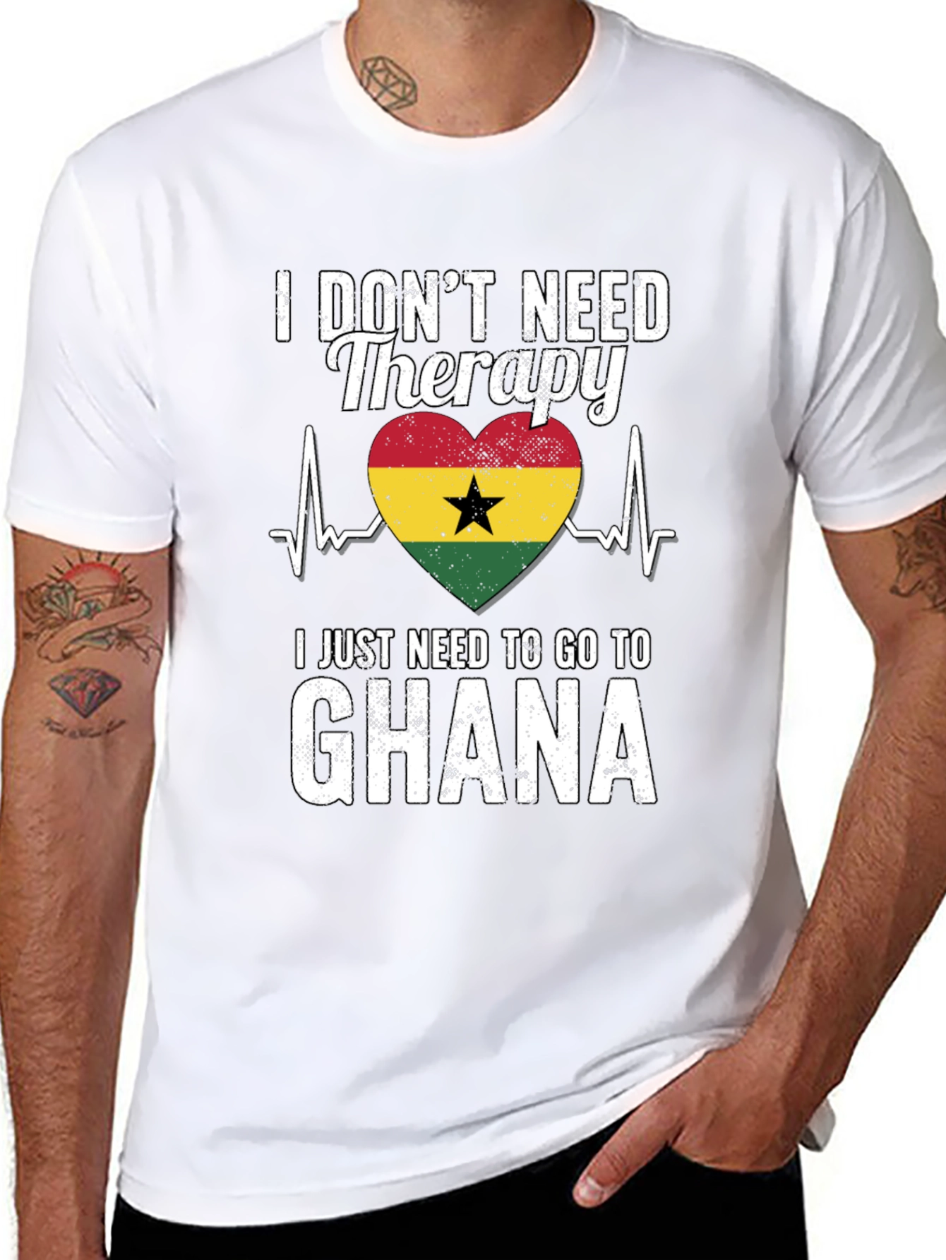 Ghana Therapy T-Shirt: I Need to Go to Ghana