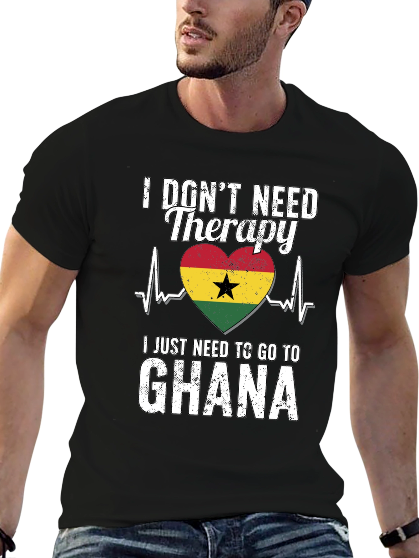Ghana Therapy T-Shirt: I Need to Go to Ghana