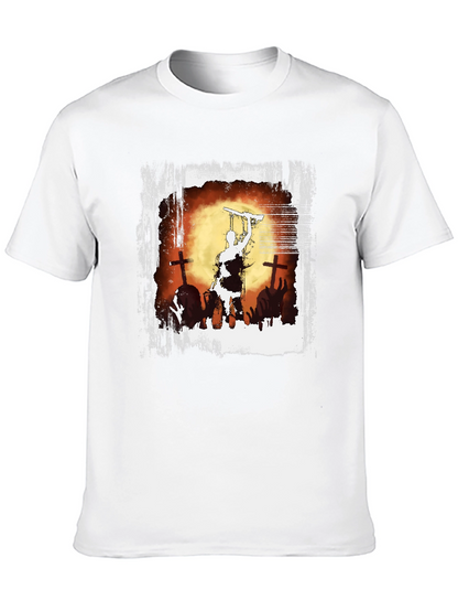 Ash vs Evil Dead T-Shirt - Graveyard Chainsaw