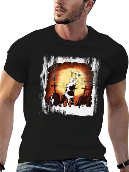 Ash vs Evil Dead T-Shirt - Graveyard Chainsaw