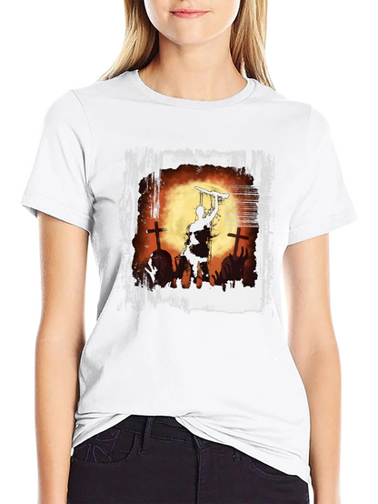Ash vs Evil Dead T-Shirt - Graveyard Chainsaw