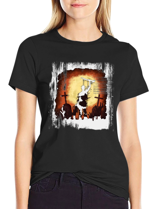 Ash vs Evil Dead T-Shirt - Graveyard Chainsaw