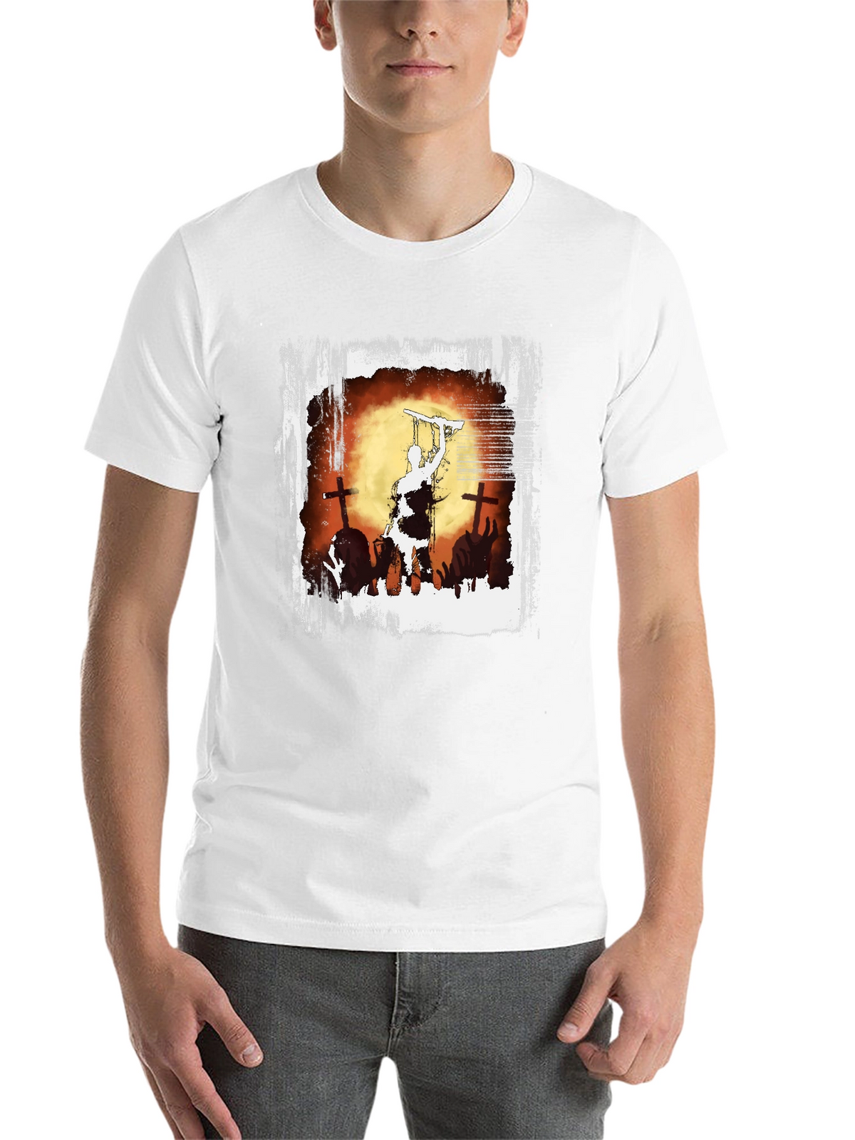 Ash vs Evil Dead T-Shirt - Graveyard Chainsaw