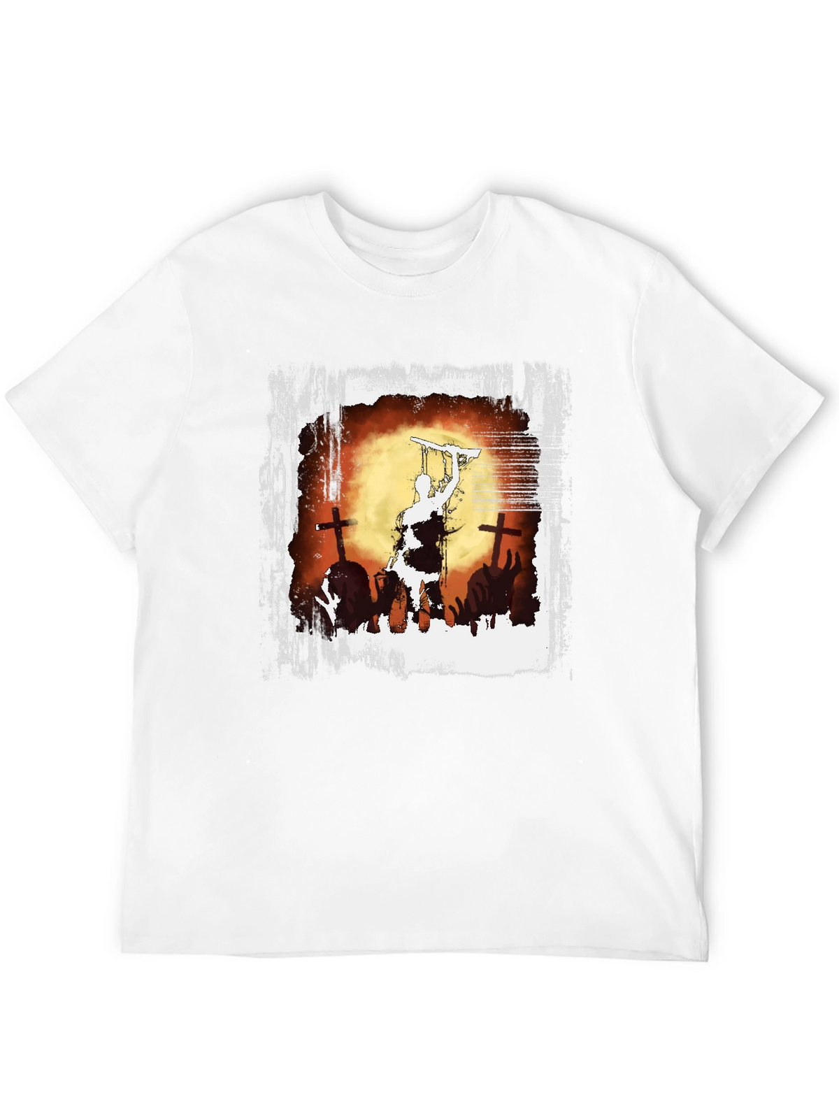 Ash vs Evil Dead T-Shirt - Graveyard Chainsaw