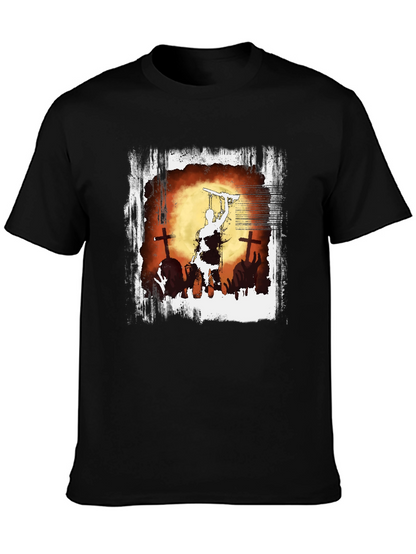 Ash vs Evil Dead T-Shirt - Graveyard Chainsaw