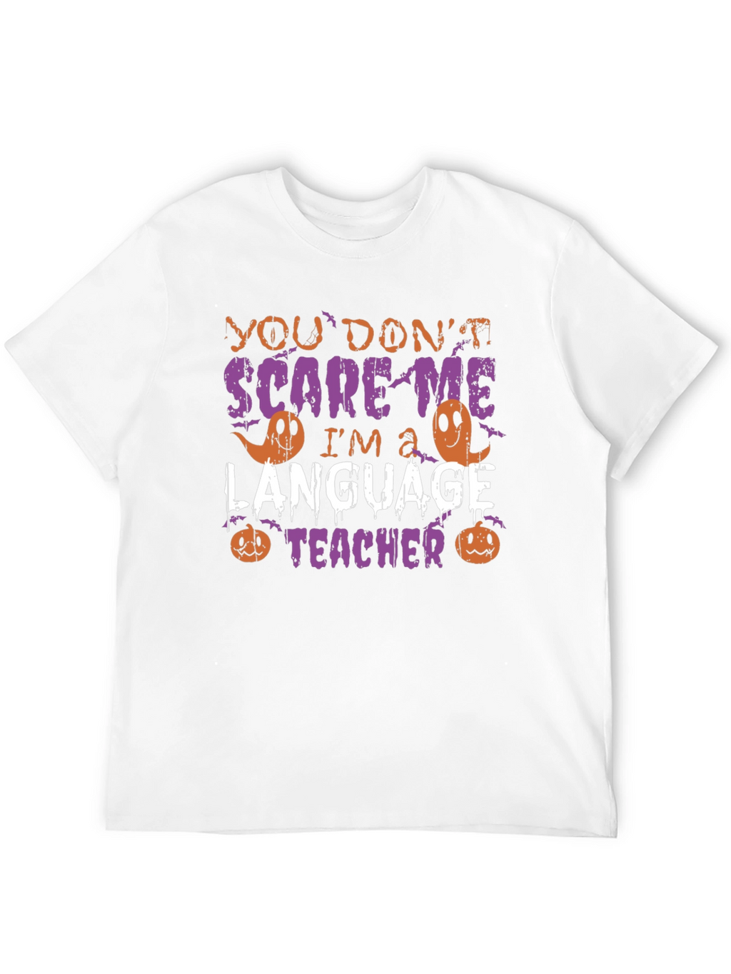 Funny Halloween Language Teacher T-Shirt