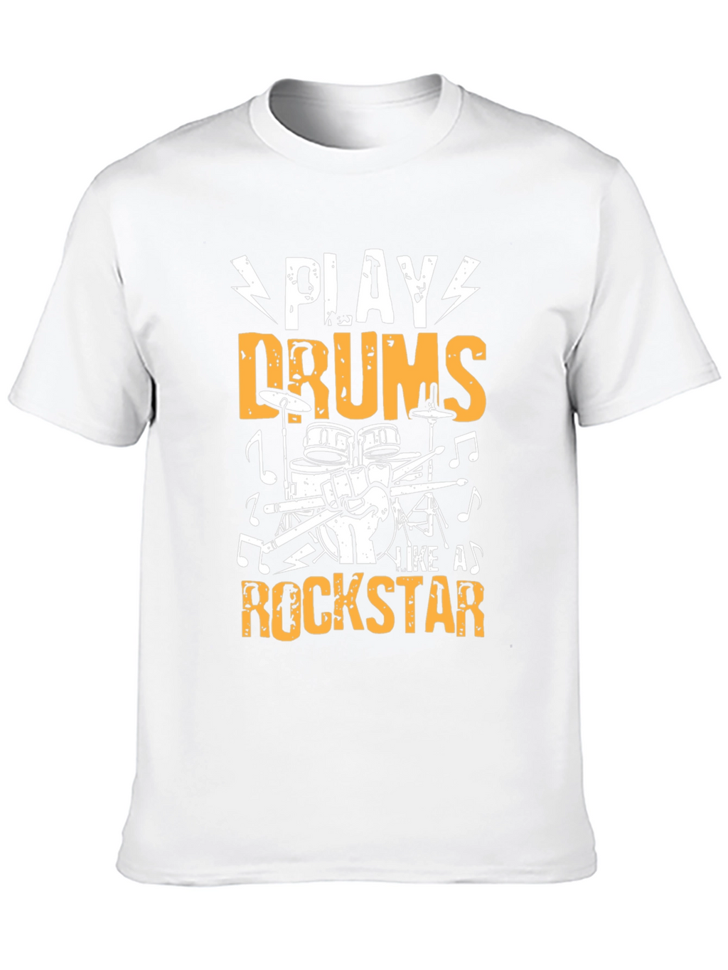 Play Drums Like A Rockstar Graphic T-Shirt