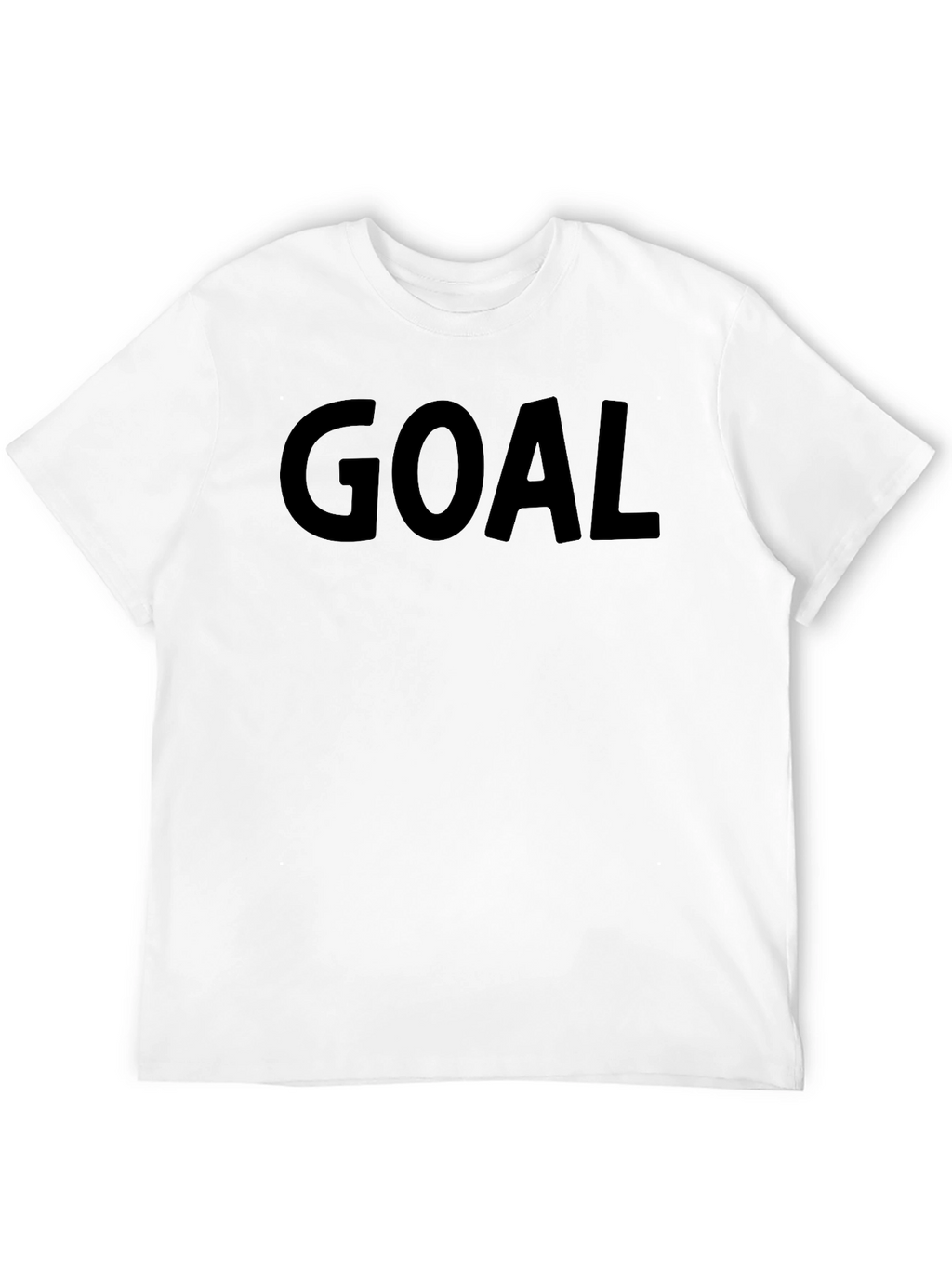 Goal Black T-Shirt - Motivational Tee