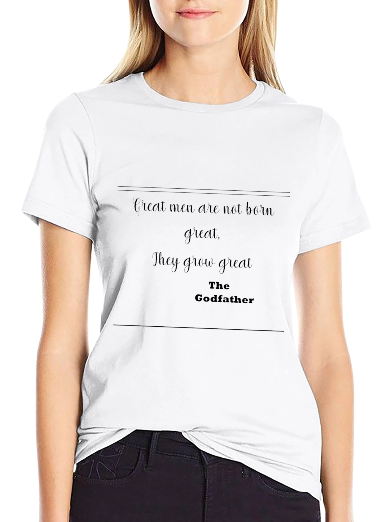 The Godfather Great Men Graphic T-Shirt