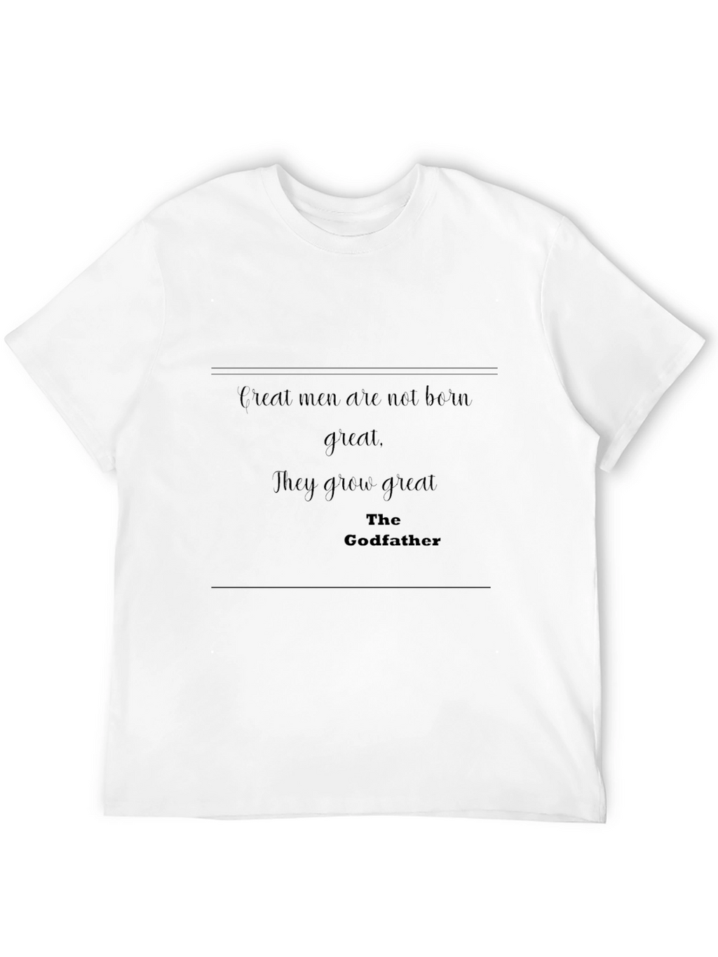 The Godfather Great Men Graphic T-Shirt