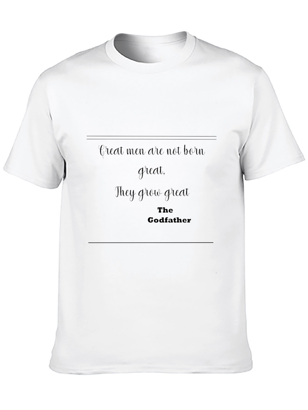 The Godfather Great Men Graphic T-Shirt