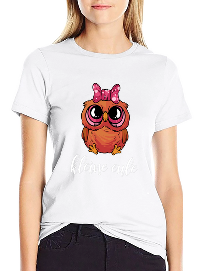 Cute Owl T-Shirt - Kleine Eule Design