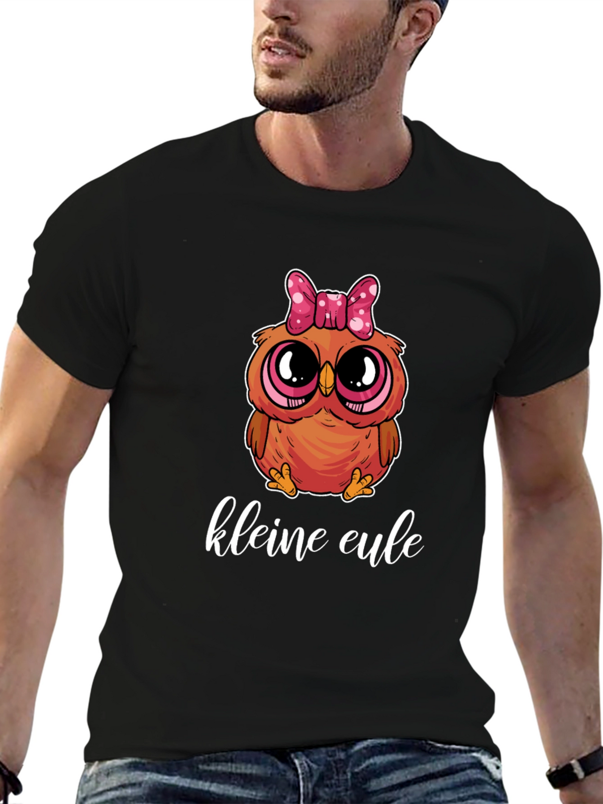 Cute Owl T-Shirt - Kleine Eule Design