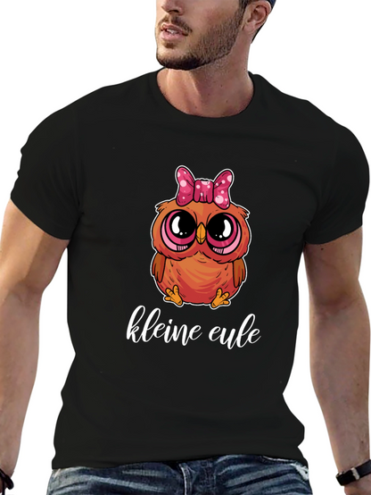 Cute Owl T-Shirt - Kleine Eule Design