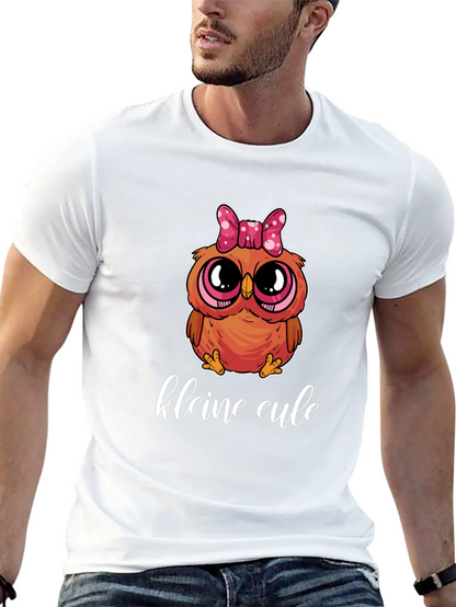 Cute Owl T-Shirt - Kleine Eule Design