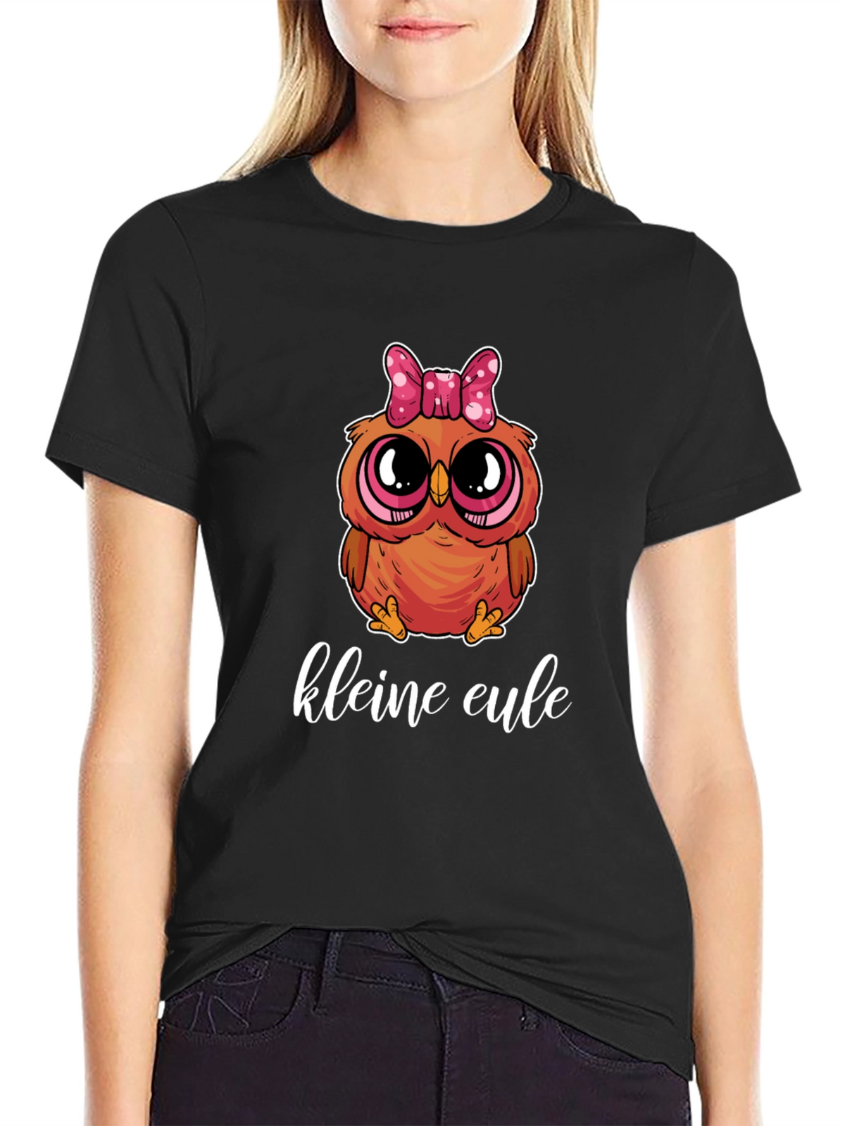 Cute Owl T-Shirt - Kleine Eule Design