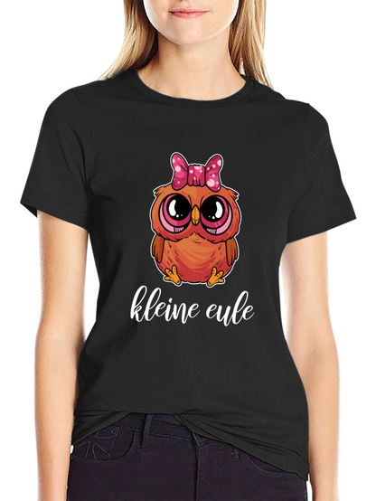 Cute Owl T-Shirt - Kleine Eule Design