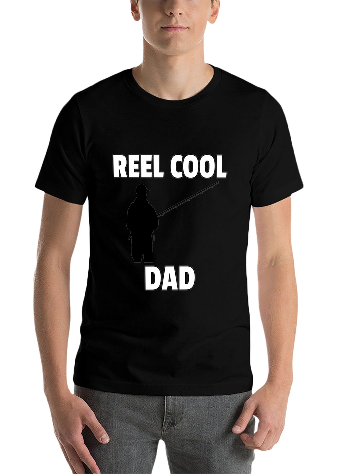 Reel Cool Dad T-Shirt - Fisherman Fathers Day Tee