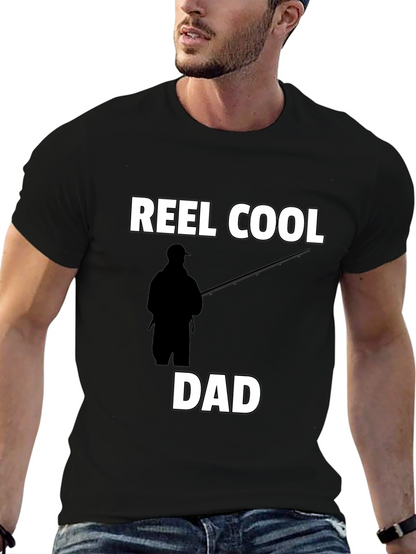 Reel Cool Dad T-Shirt - Fisherman Fathers Day Tee