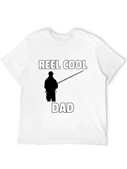 Reel Cool Dad T-Shirt - Fisherman Fathers Day Tee
