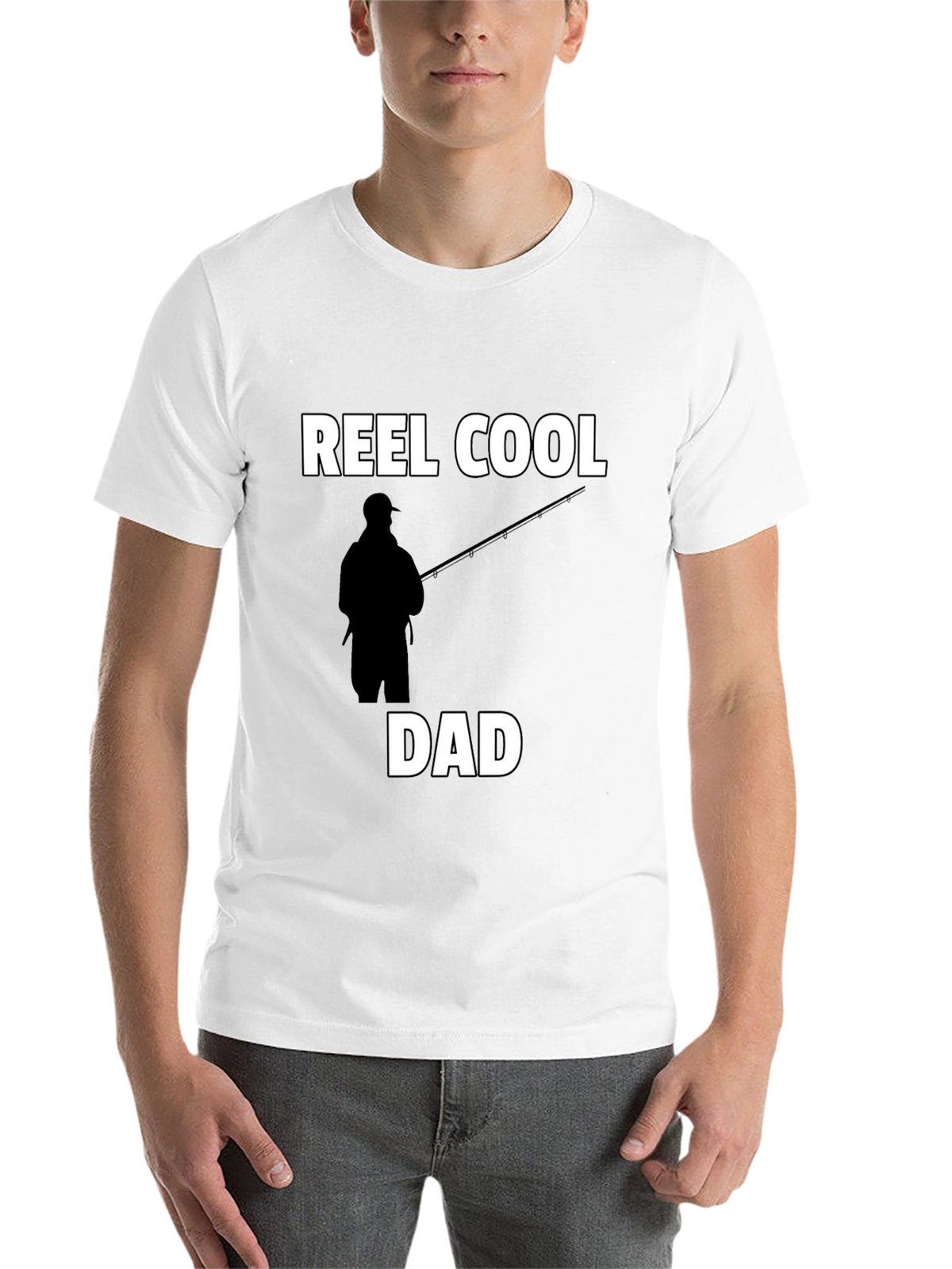 Reel Cool Dad T-Shirt - Fisherman Fathers Day Tee
