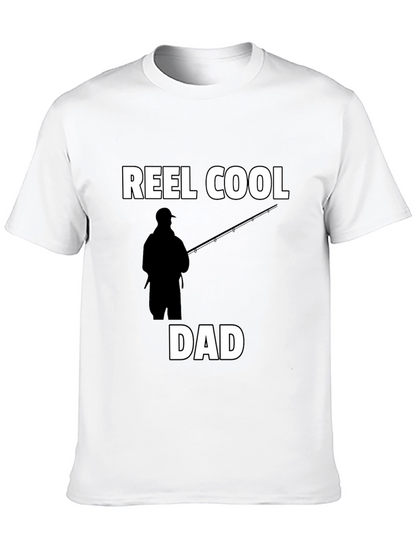 Reel Cool Dad T-Shirt - Fisherman Fathers Day Tee