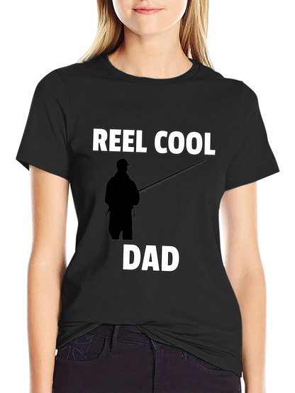 Reel Cool Dad T-Shirt - Fisherman Fathers Day Tee