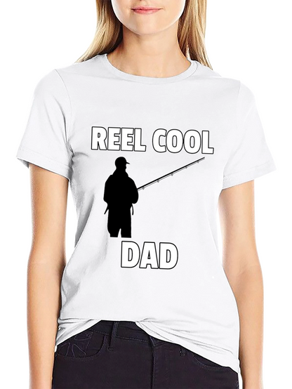 Reel Cool Dad T-Shirt - Fisherman Fathers Day Tee