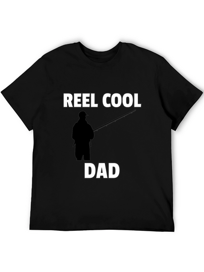 Reel Cool Dad T-Shirt - Fisherman Fathers Day Tee