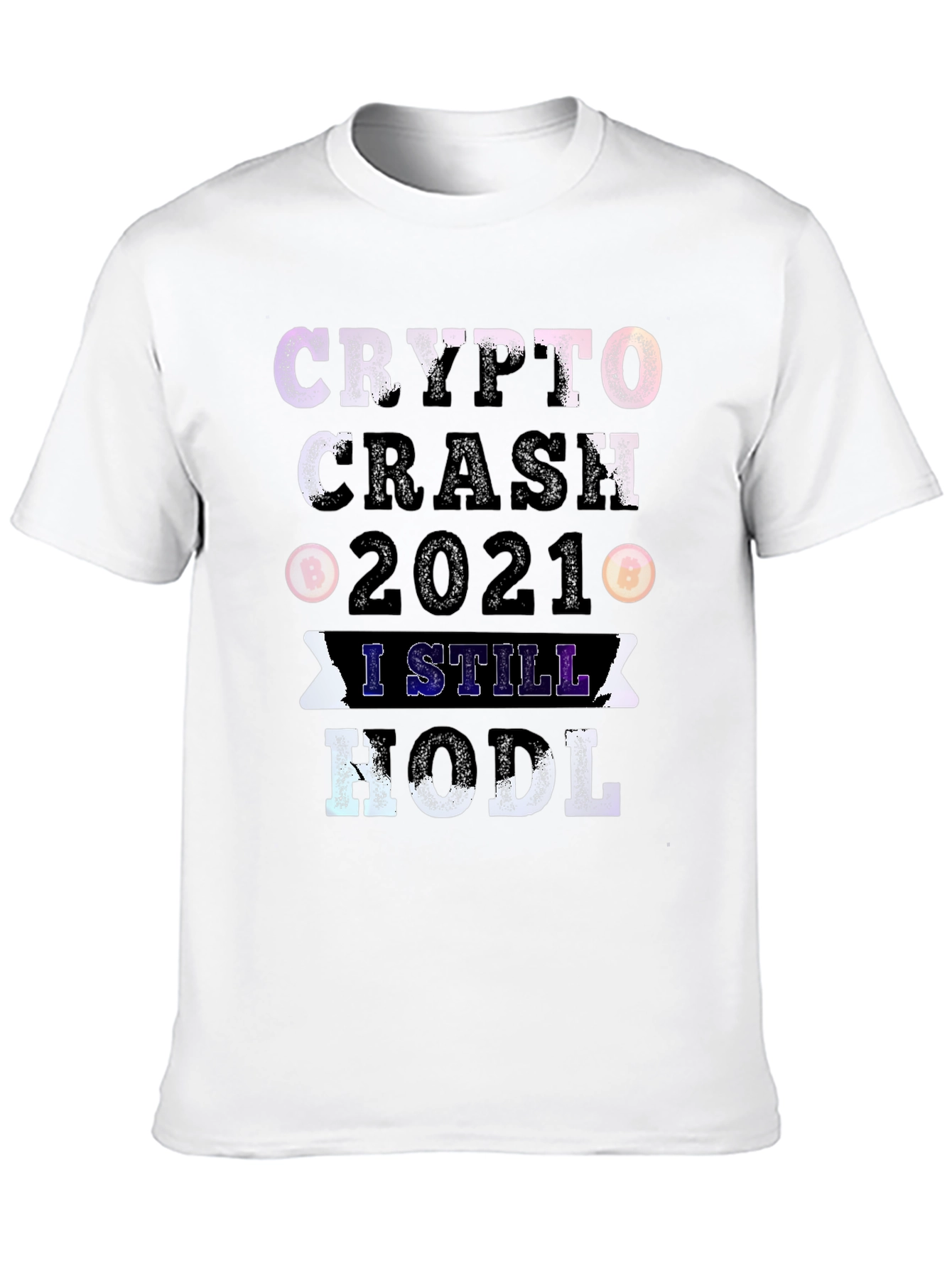 Crypto Crash 2021 HODL Graphic Tee