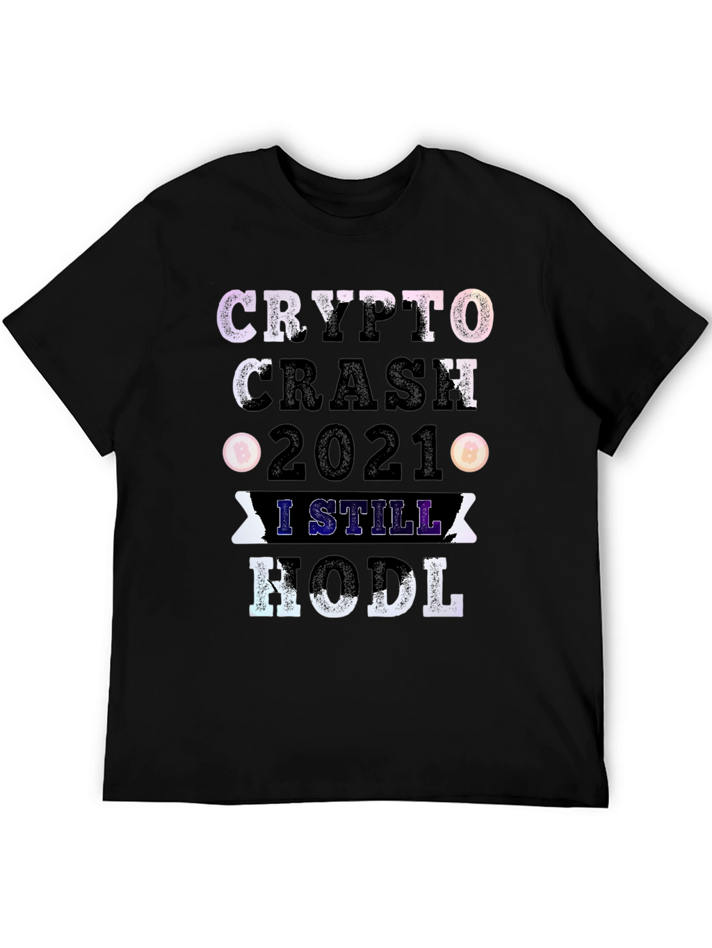 Crypto Crash 2021 HODL Graphic Tee