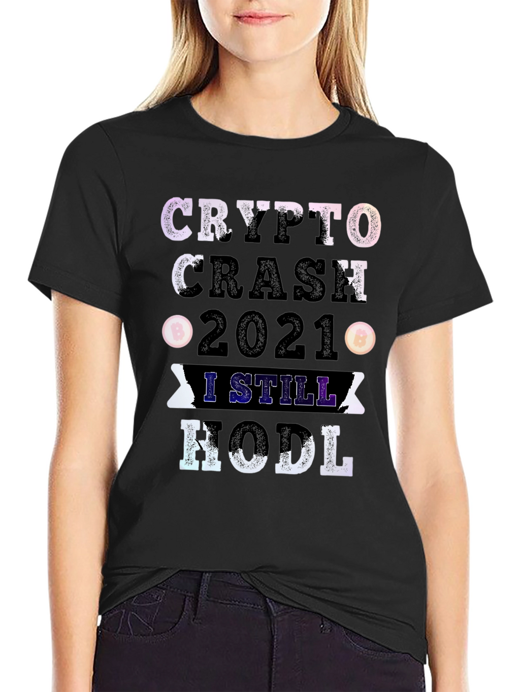 Crypto Crash 2021 HODL Graphic Tee
