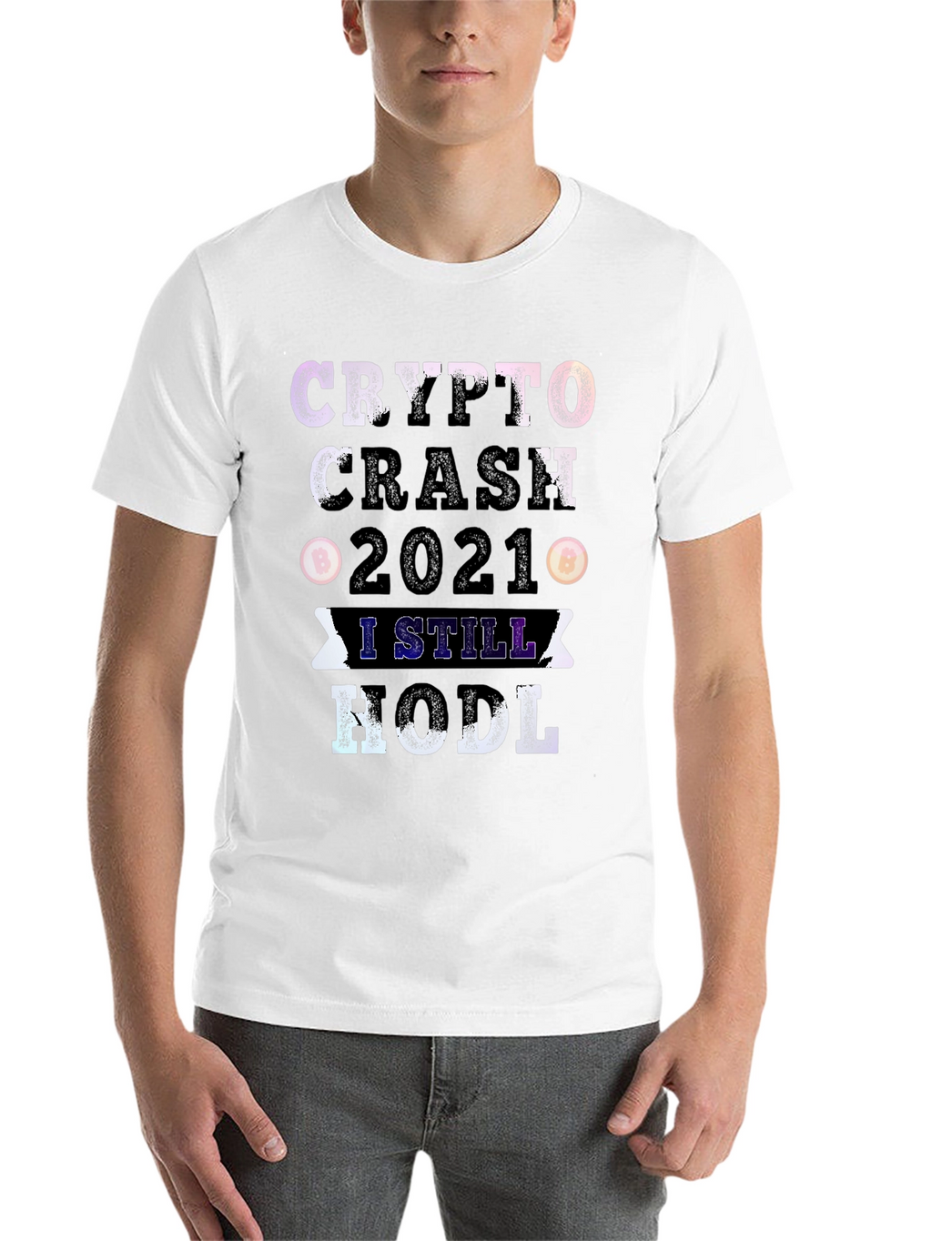 Crypto Crash 2021 HODL Graphic Tee