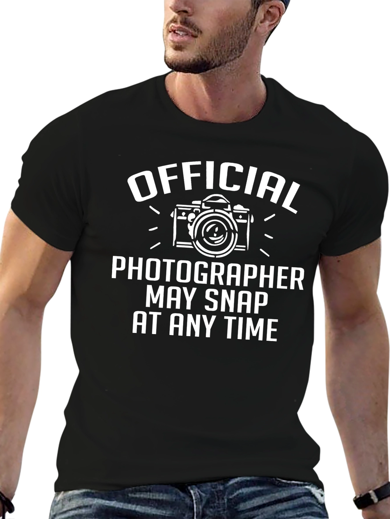 Official Photographer T-Shirt - Funny Camera Lover Tee