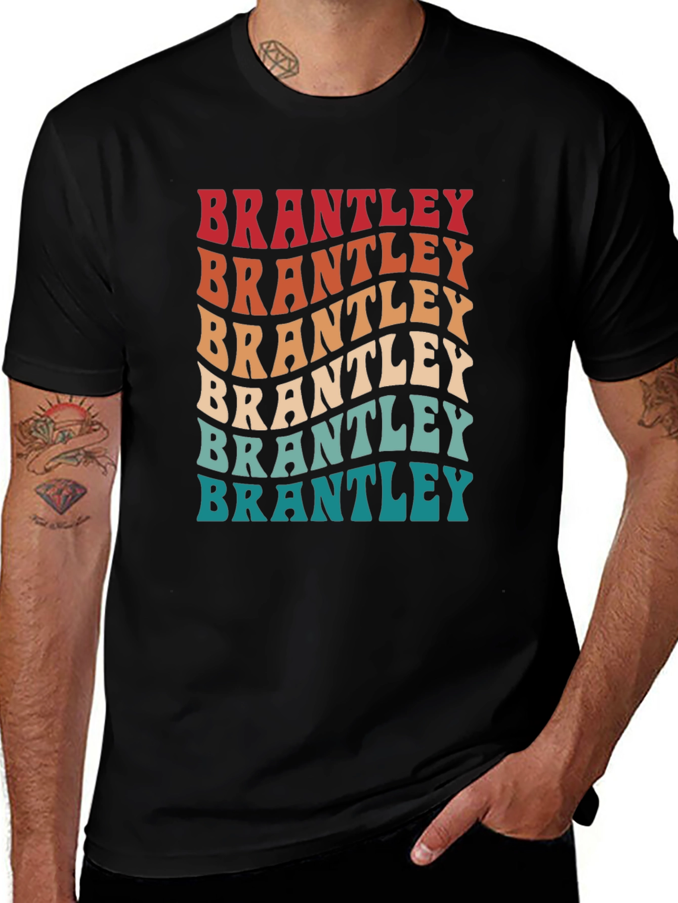 Retro Brantley T-Shirt: Vintage Style Comfort
