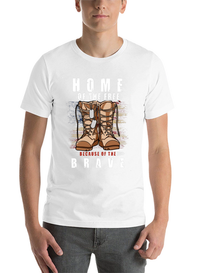 Home of the Free - Patriotic Graphic T-Shirt