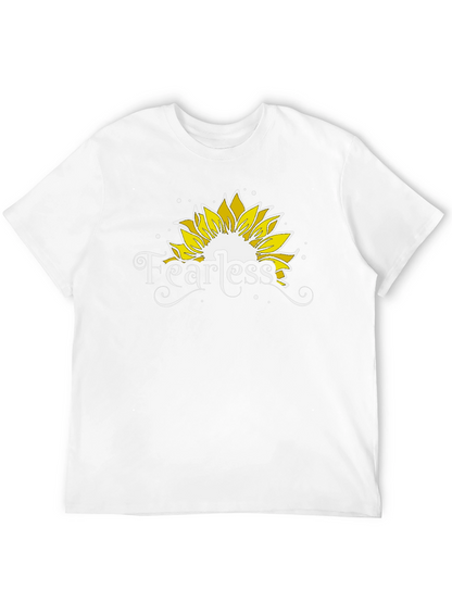 Fearless Sunflower Graphic T-Shirt