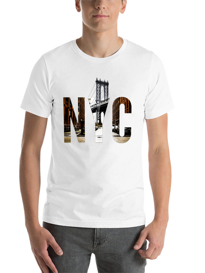 NYC Bridge Graphic T-Shirt
