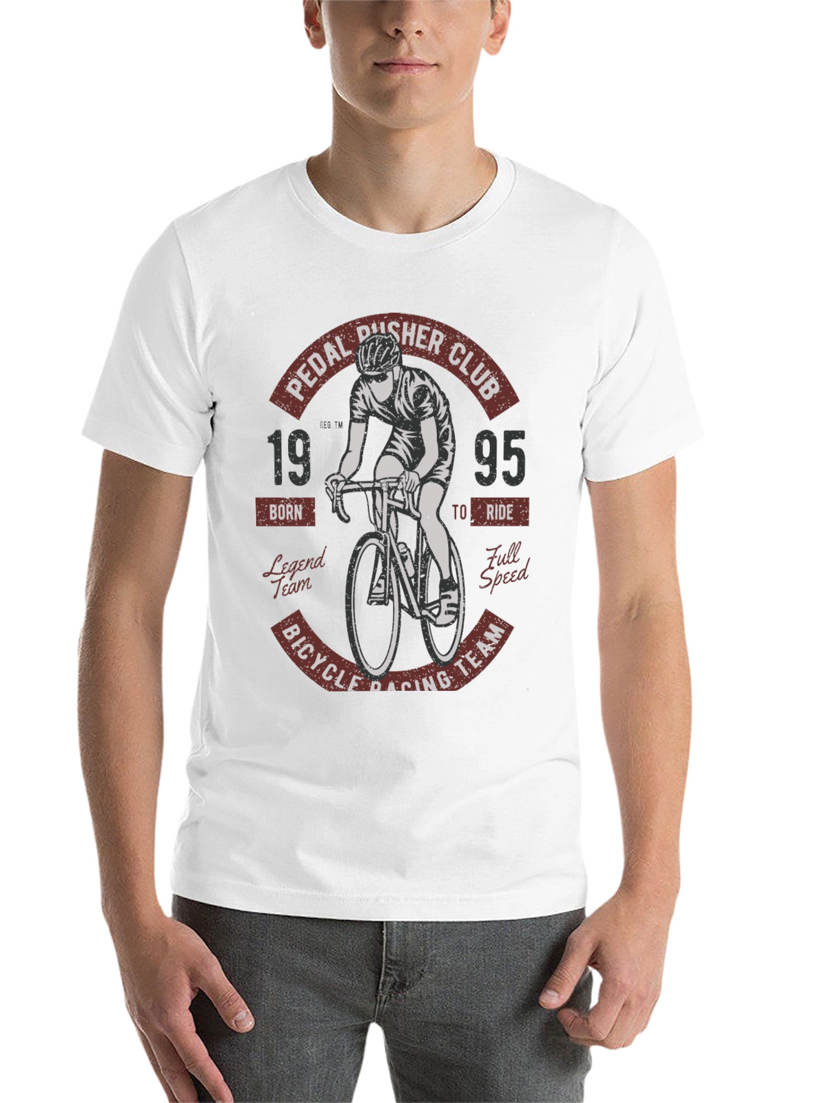 Pedal Pusher Cycling Club Graphic T-Shirt