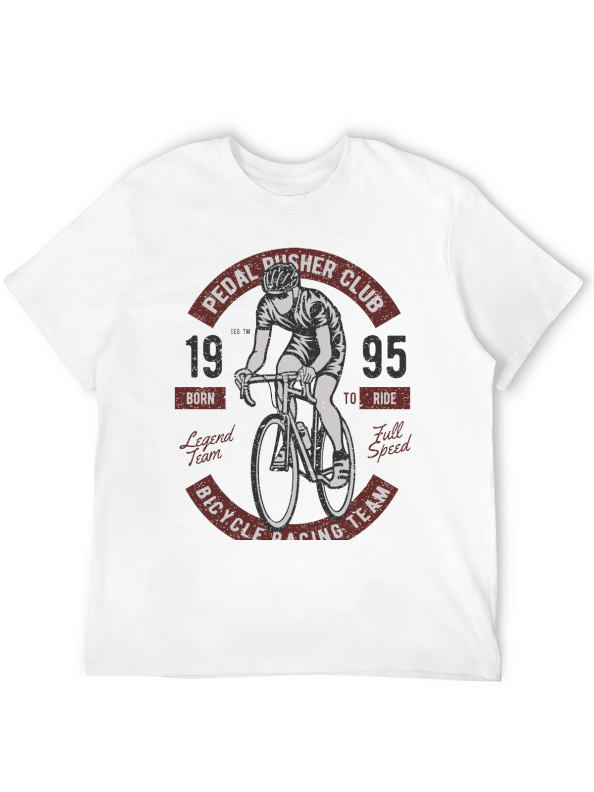 Pedal Pusher Cycling Club Graphic T-Shirt
